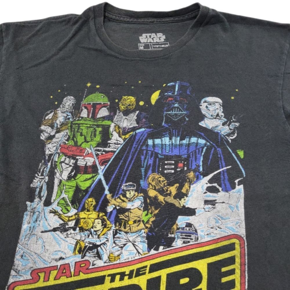 Fifth Sun Shirt Size Medium Star Wars The Empire Strikes Back Graphic Print Tee - Picture 3 of 6